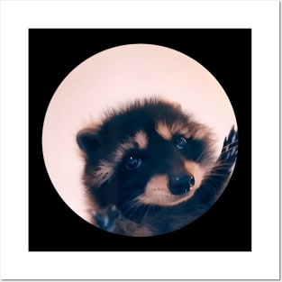 Racoon Meme Raccoon Dancing In A Circle Racoon Pedro Posters and Art